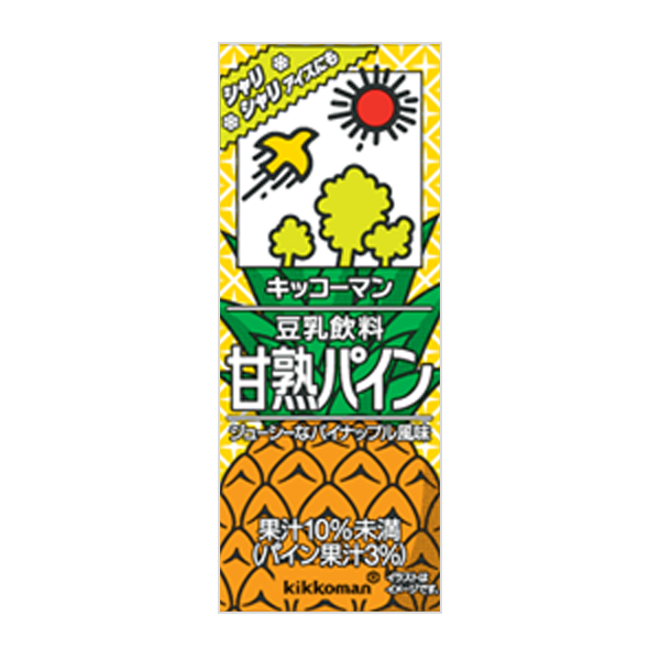 豆乳飲料　甘熟パイン　200ml×18本